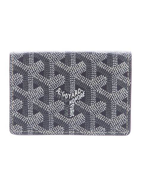 grayed Goyard accessories